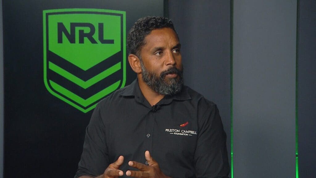 Preston Campbell Foundation speaking with NRL board