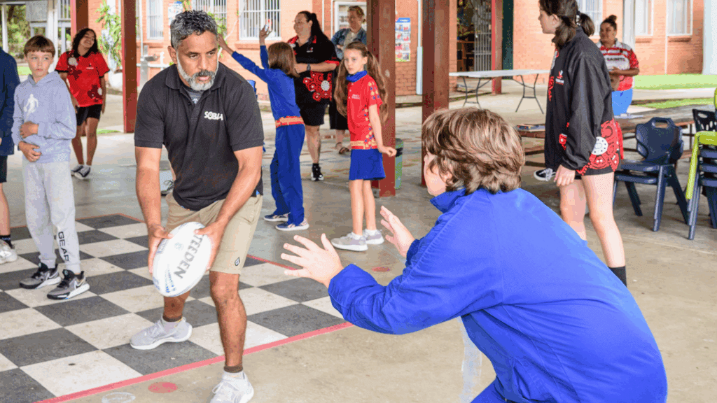 Preston Campbell Foundation visiting Tabulum Public School