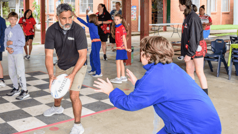 Preston Campbell Foundation visiting Tabulum Public School
